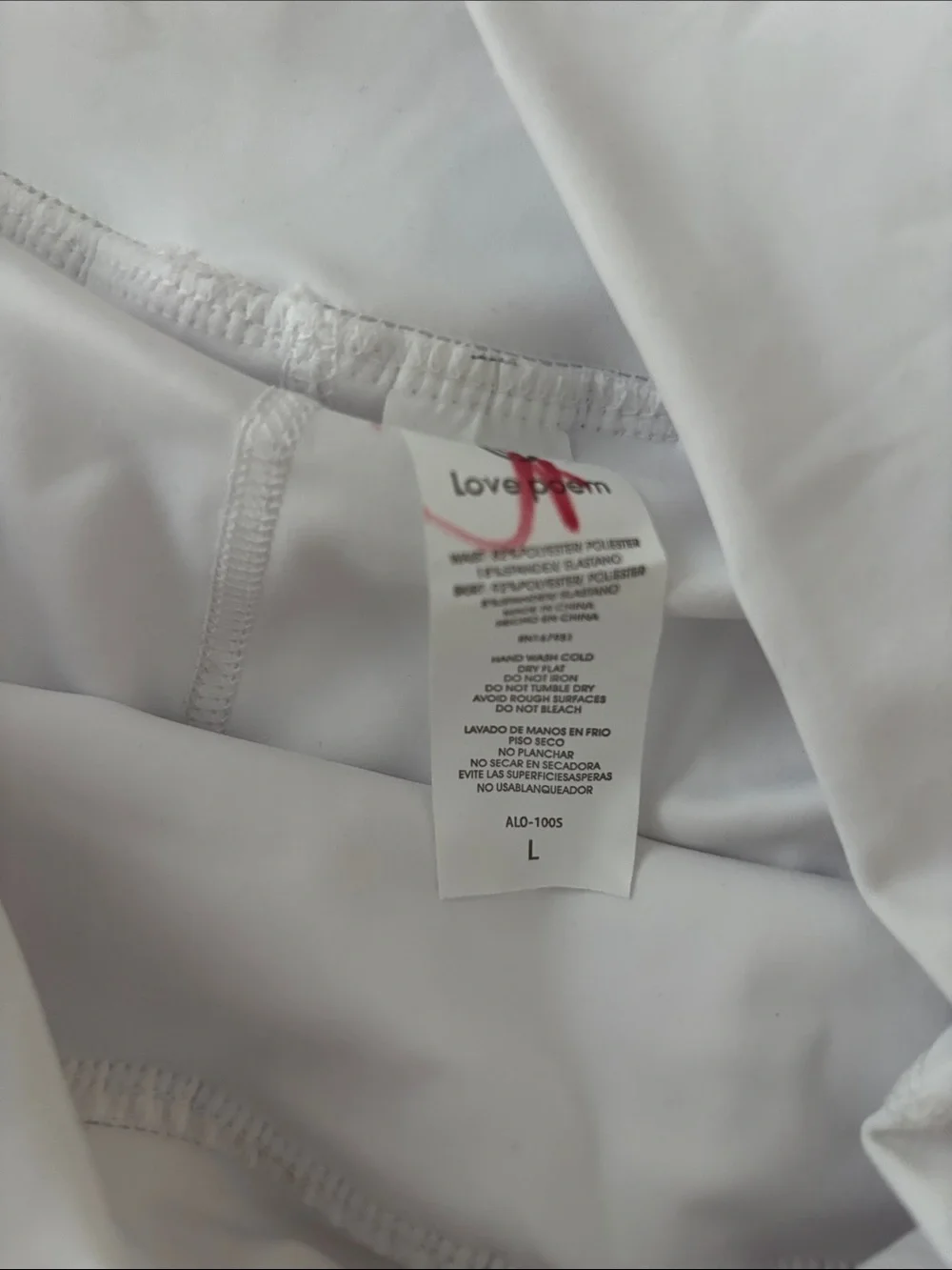 NWT Love Poem White Pleated Mini Skirt - Picture 3 of 4